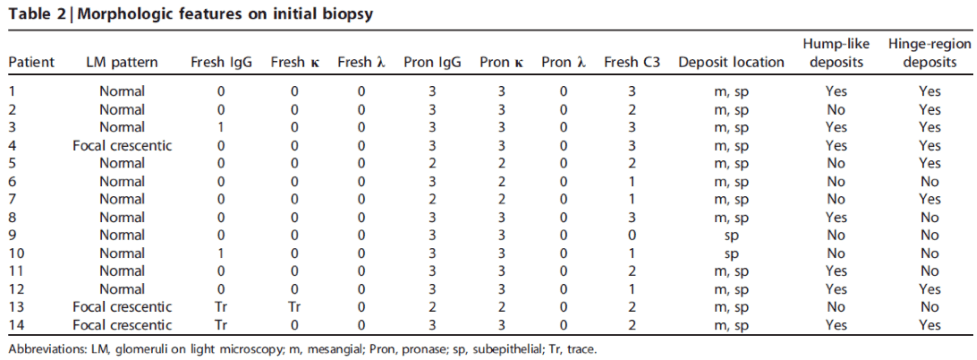 C3 immunofluorescence staining is common on standard immunofluorescence in cases of MGMID.