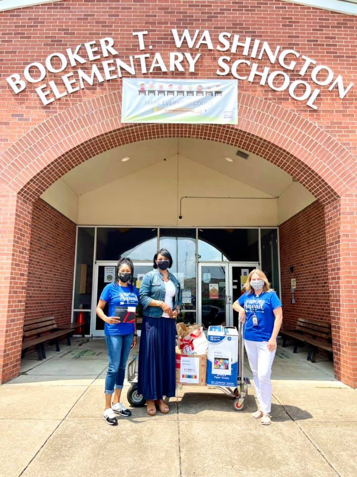 Donations to Booker T. Washington Elementary