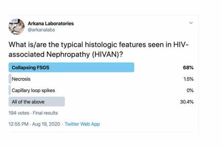 collapsing FSGS, twitter poll, Arkana Laboratories