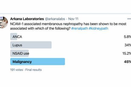 NCAM-1, NCAM-1 associated membranous nephropathy, PLA2R, Twitter Poll, Arkana Laboratories