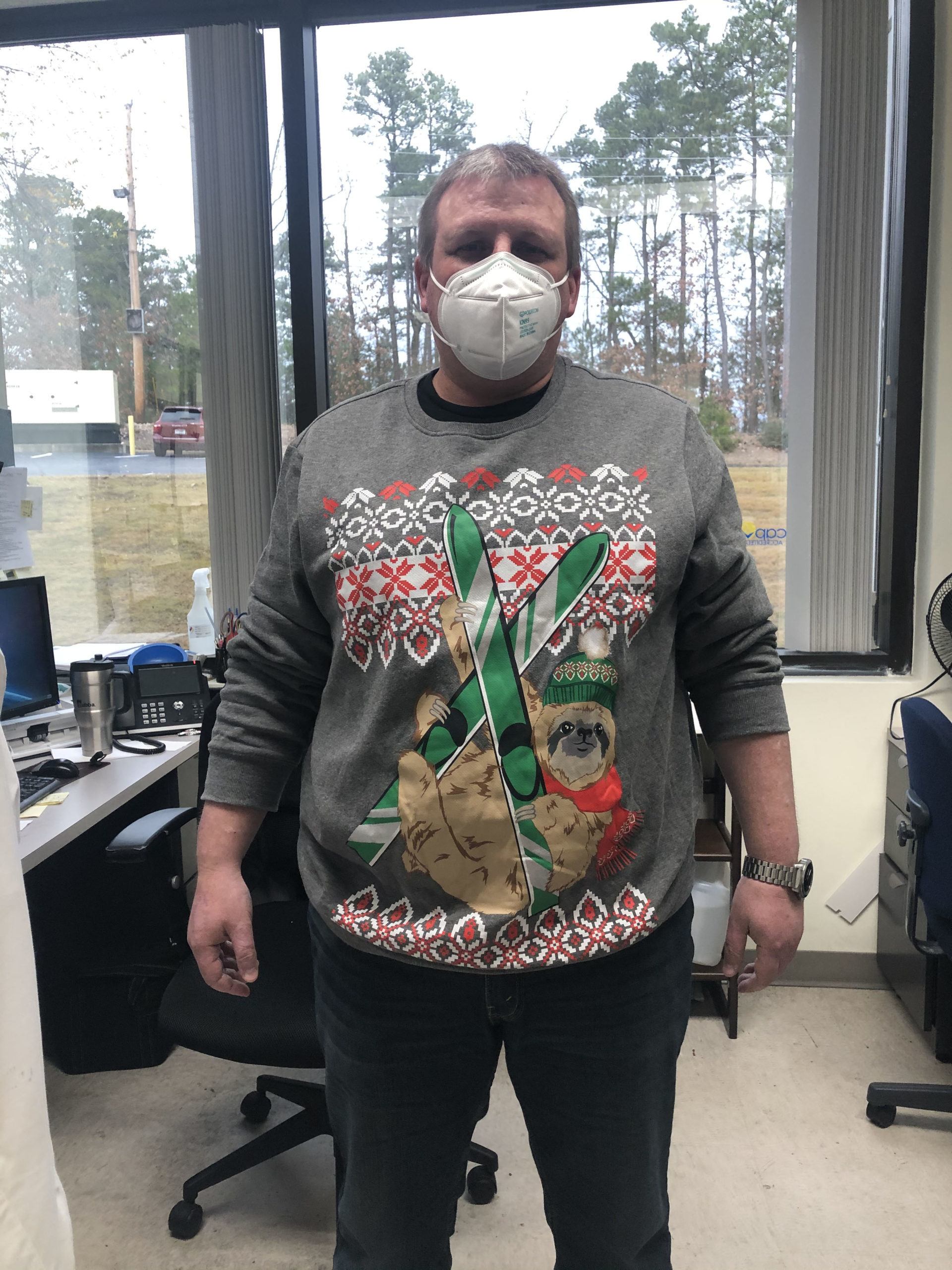 ugly christmas sweater contest