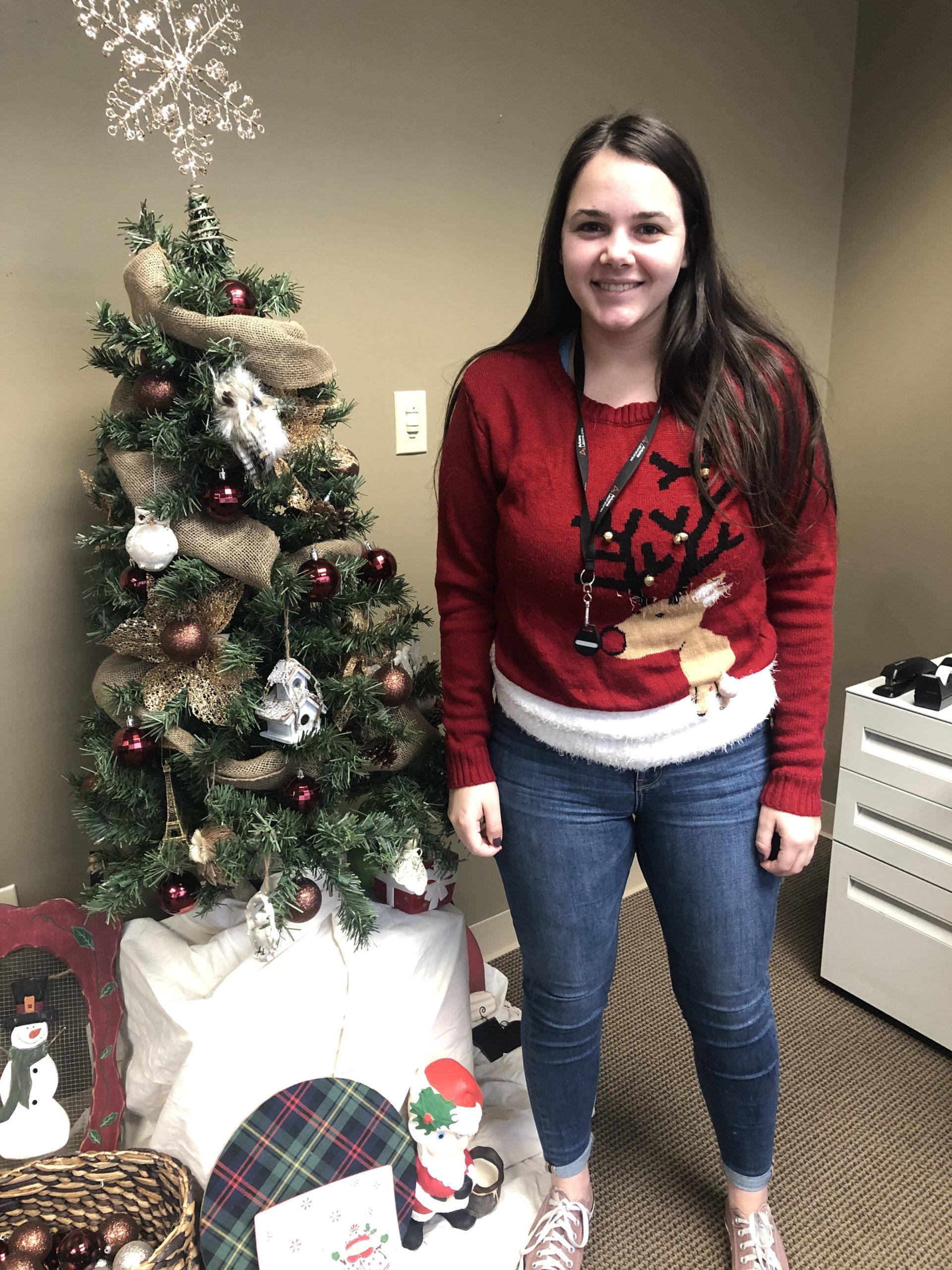 ugly christmas sweater contest