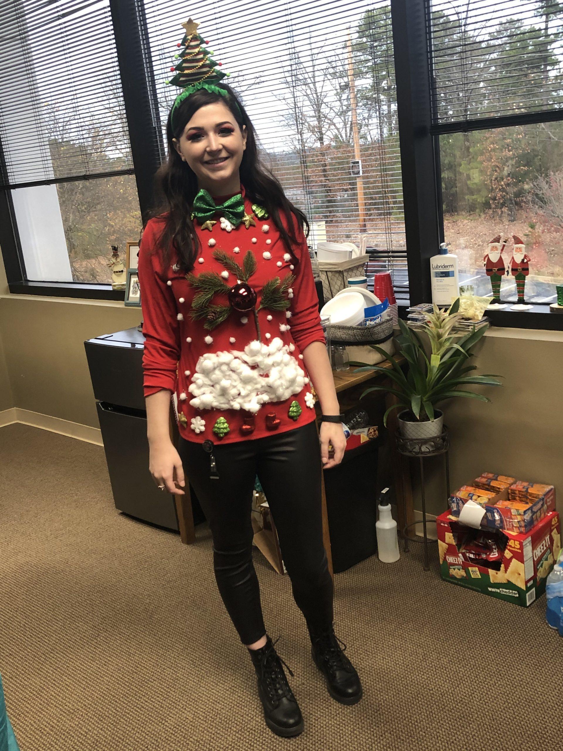 ugly christmas sweater contest