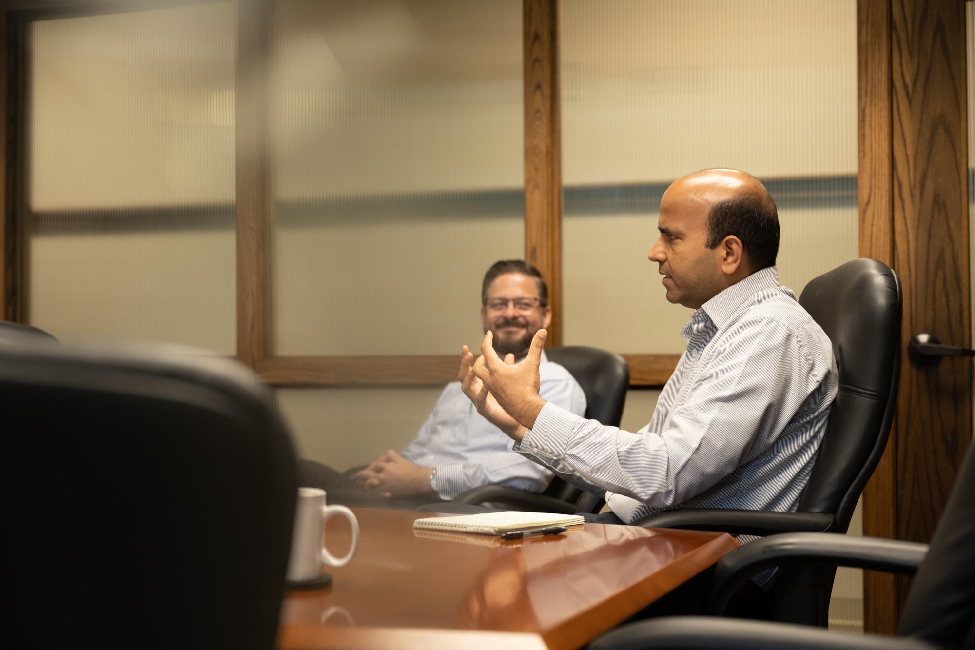 arkana laboratories board members meeting in conference room