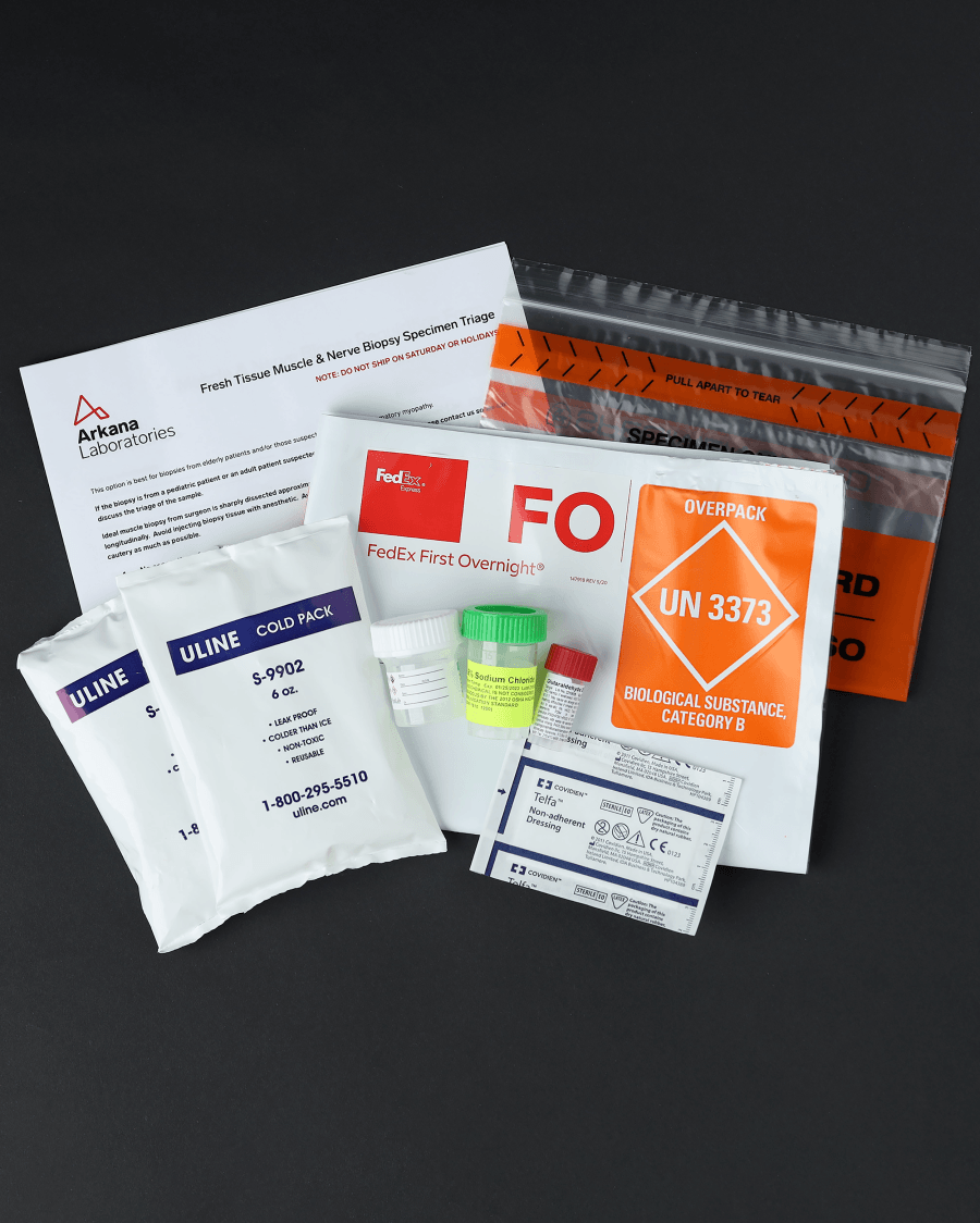 inside components of muscle and nerve kit from arkana laboratories