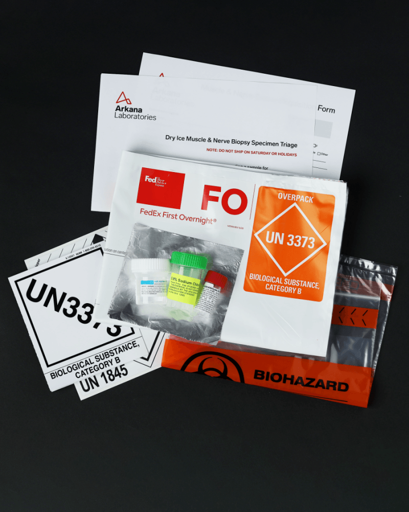 inside components including forms of muscle and nerve kit