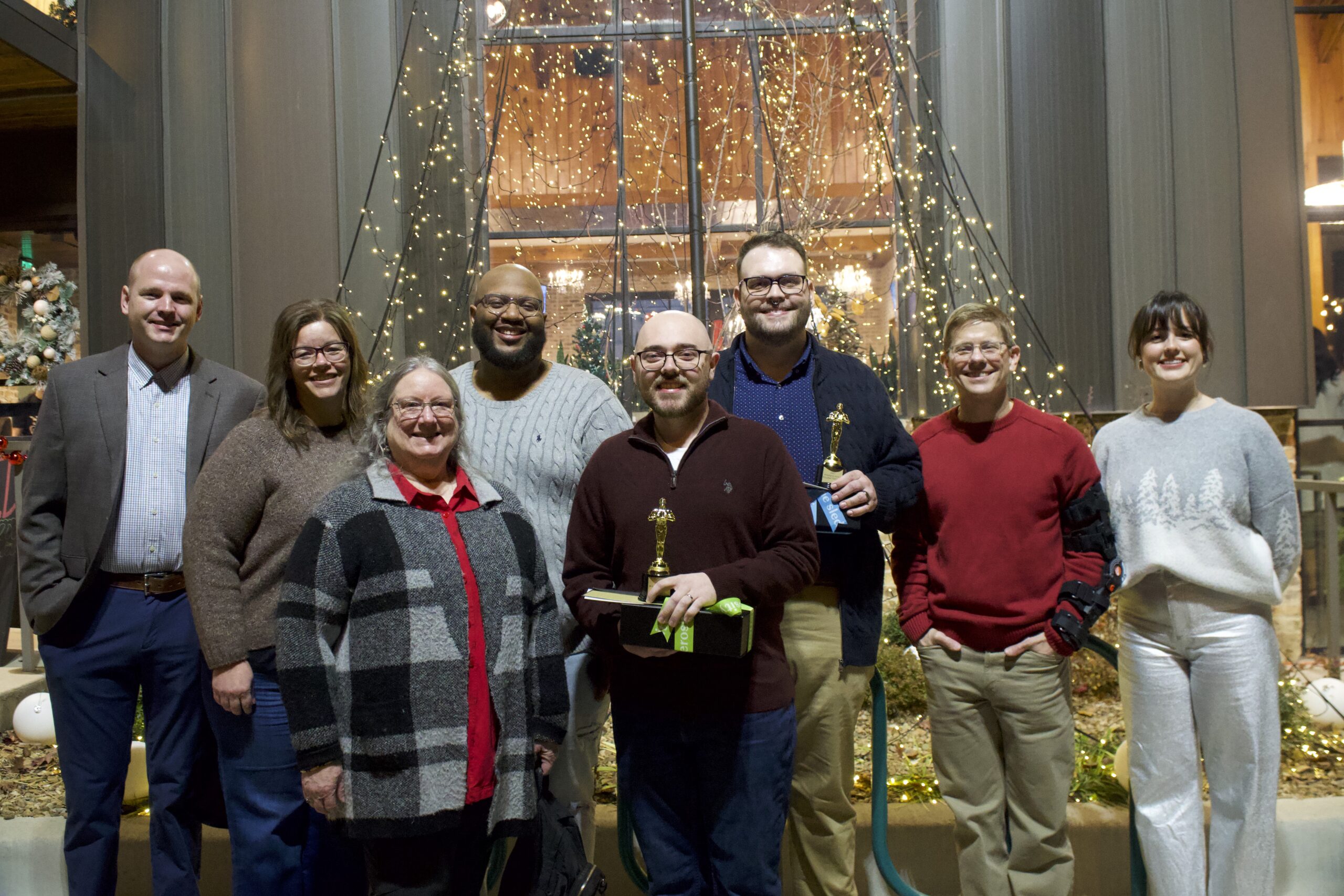 2025 Arkademy Award nominees and winners and Dr. Larsen pictured together as a group