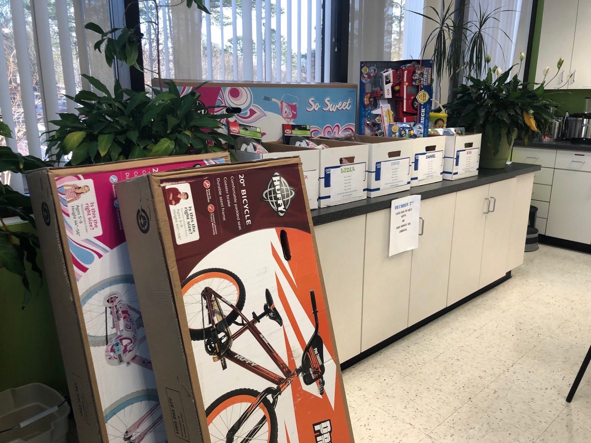 Arkana Laboratories, angel tree donations, christmas