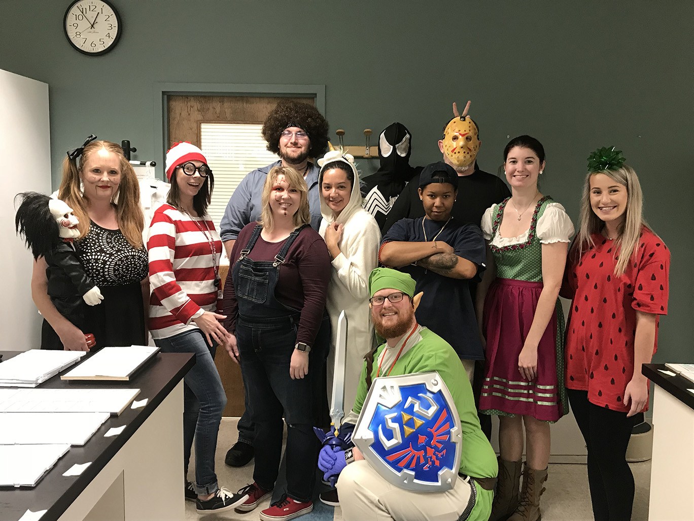 Arkana Laboratories, Halloween costumes, Arkana team, Arkana Visualized