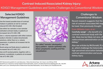 contrast Induced AKI, Arkana Laboratories, pathology, renal biopsy