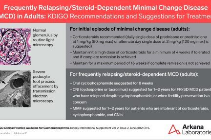 Minimal Change Disease, KDIGO Connections, Arkana Laboratories, renal pathology, nephropathology