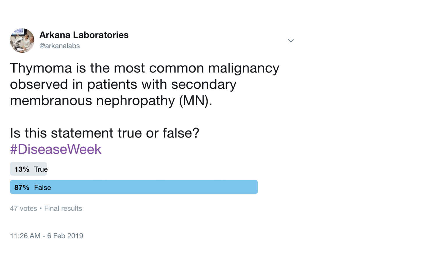 Minimal change disease, twitter poll, arkana laboratories, renal pathology, kindey biopsy