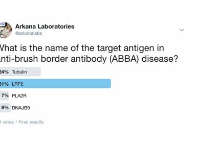 ABBA (Anti-Brush Border Antibody Disease), twitter poll, arkana laboratories, renal pathology