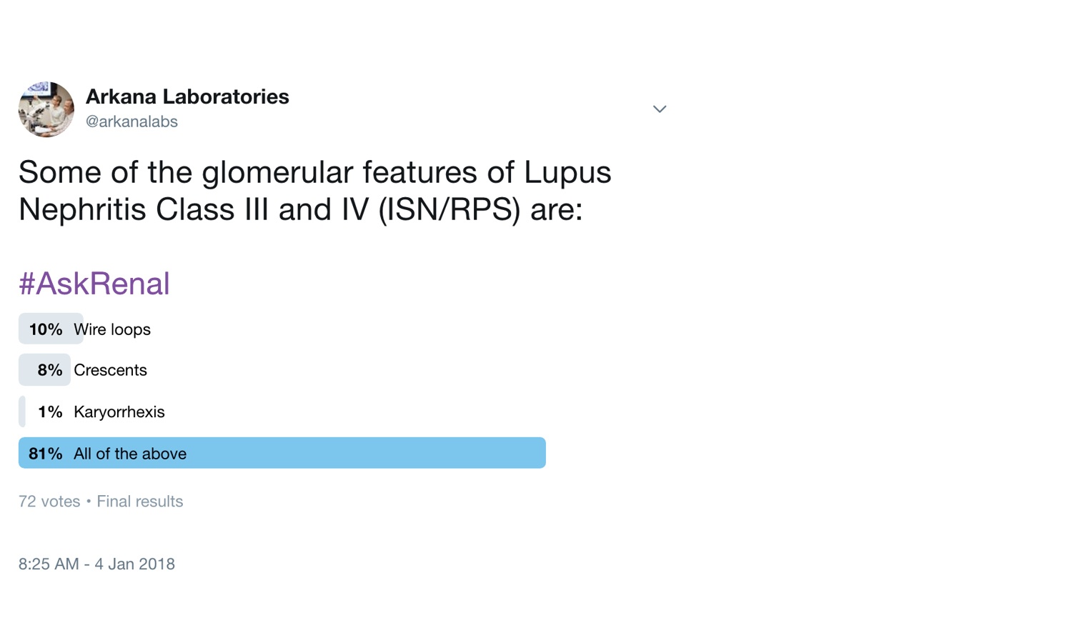 Lupus Nephritis Class III/IV