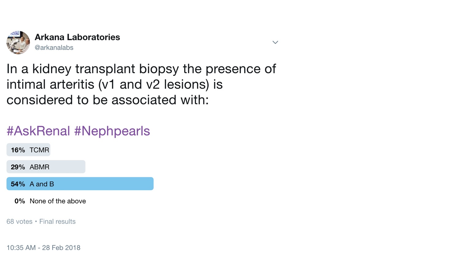 Intimal Arteritis