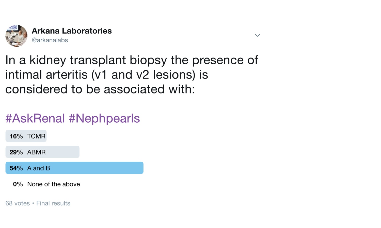 Intimal Arteritis