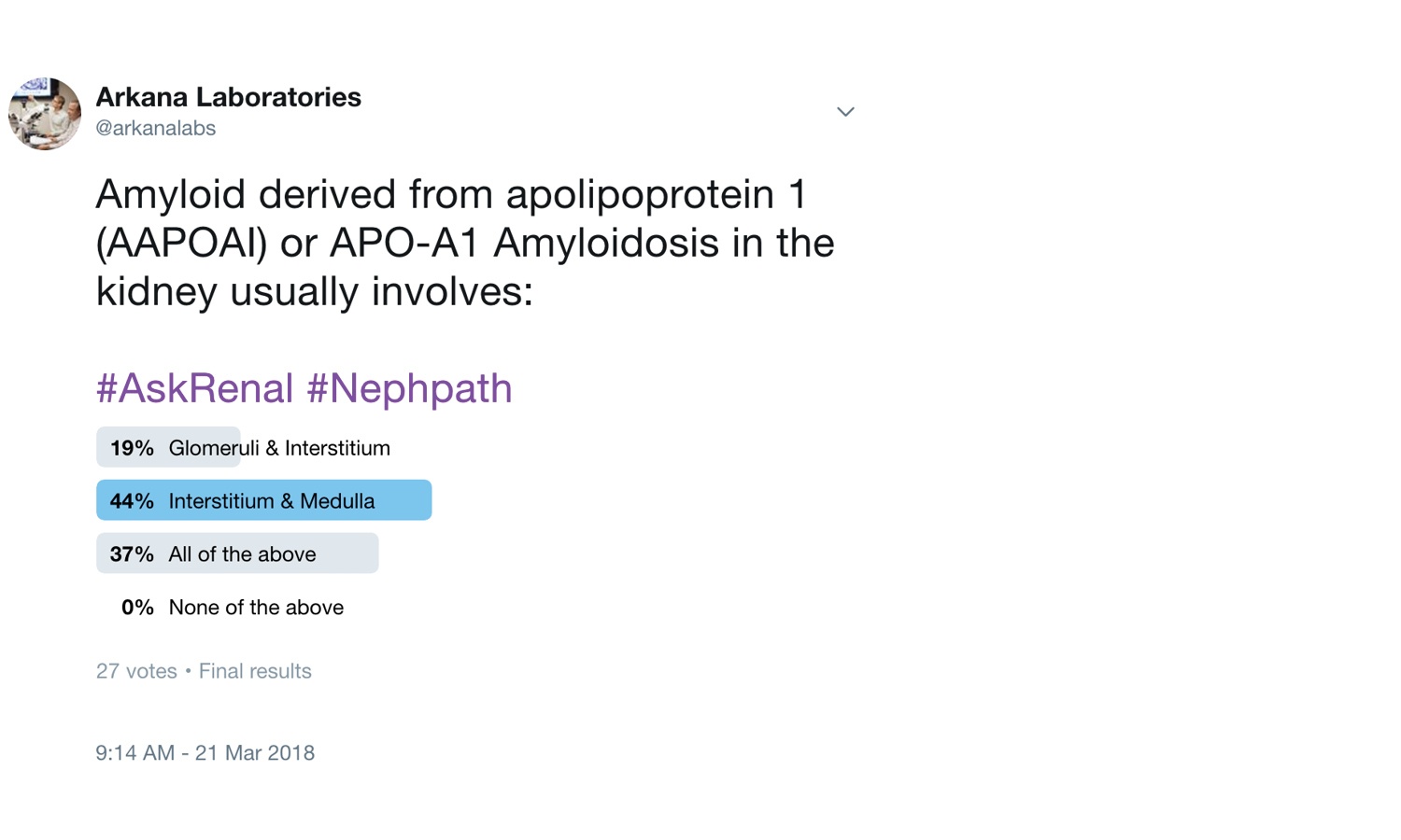 AAPOAI Amyloidosis