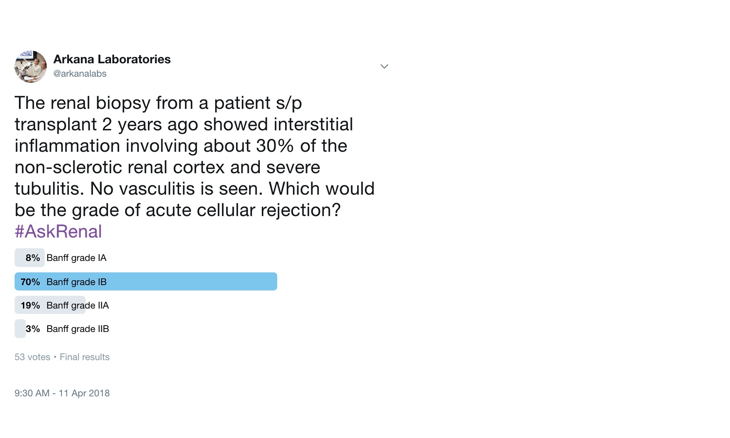 Acute T-Cell Mediated Rejection