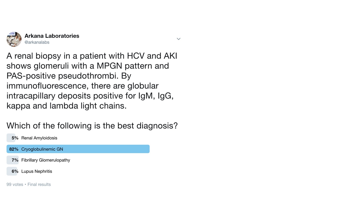 Mixed cryoglobulinemia