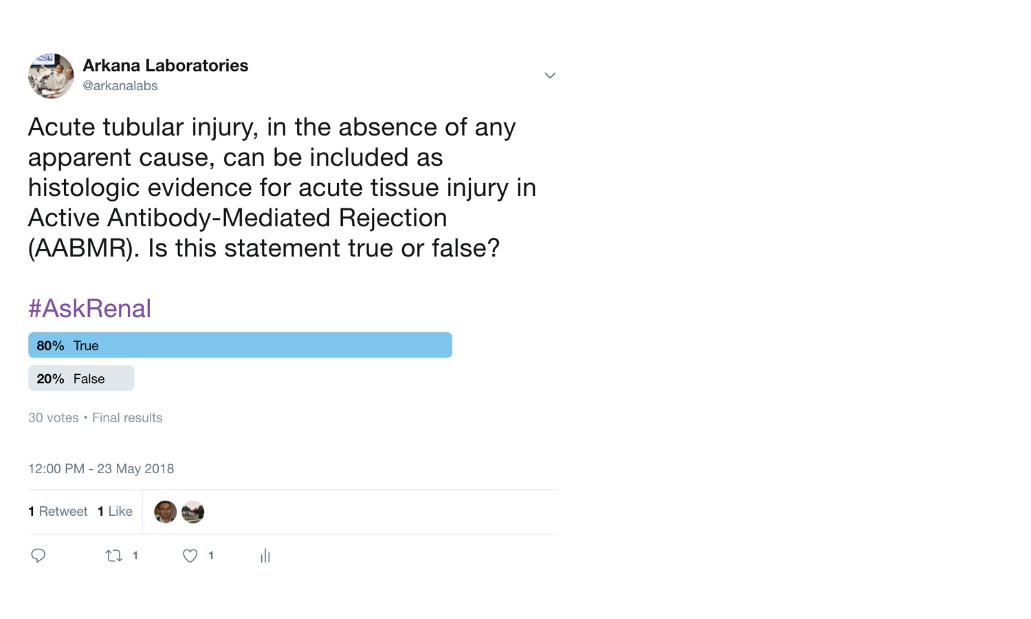 Acute Tissue Injury